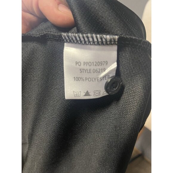 Kooga Rugby Jersey shirt black yellow No team size Large - Picture 6 of 6